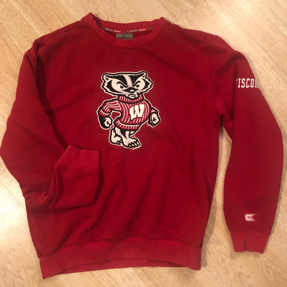 Vintage Wisconsin Crew Sweatshirt